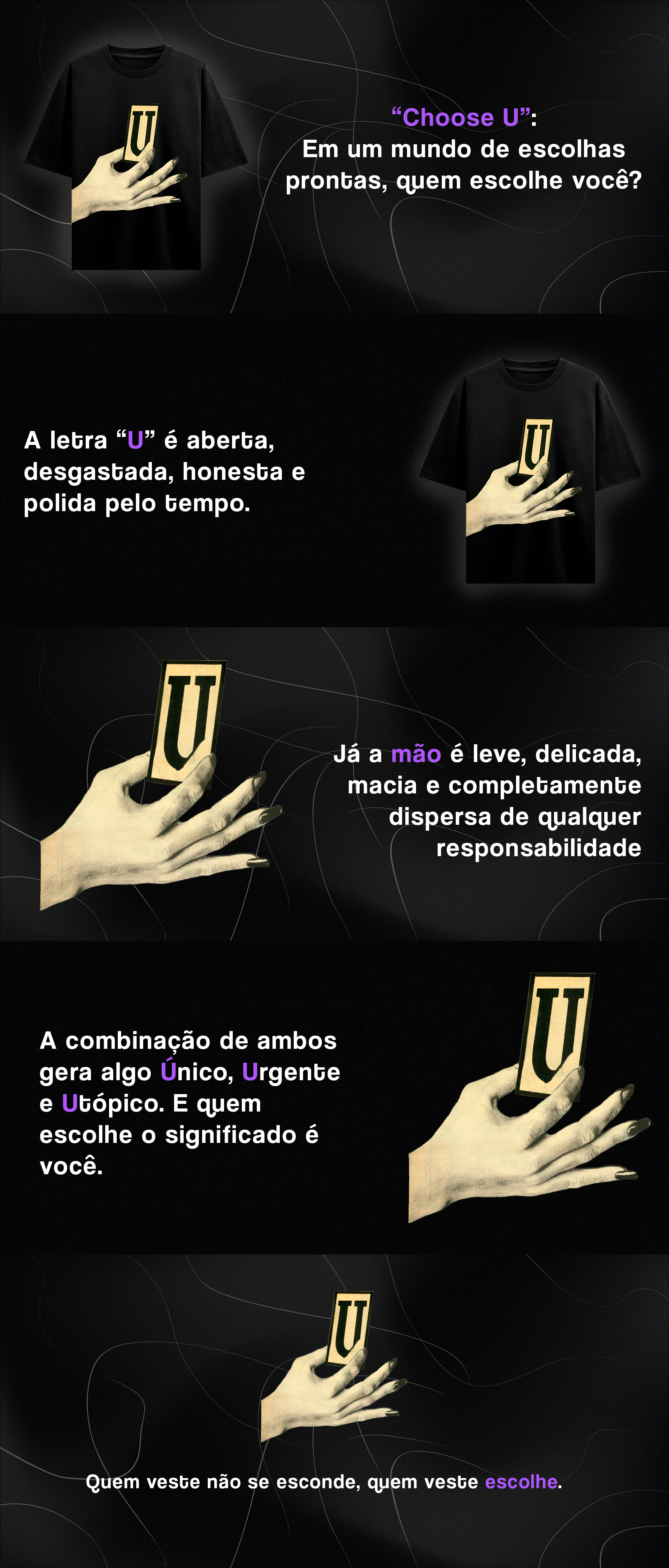 Camisa Choose U utopie.co